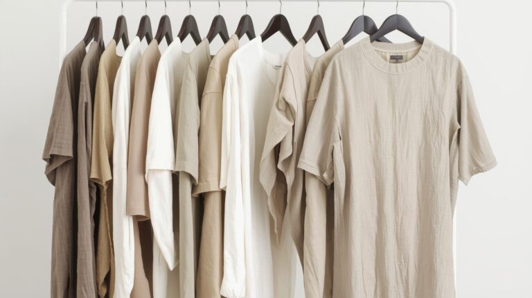 natural fibers wool and cotton clothing