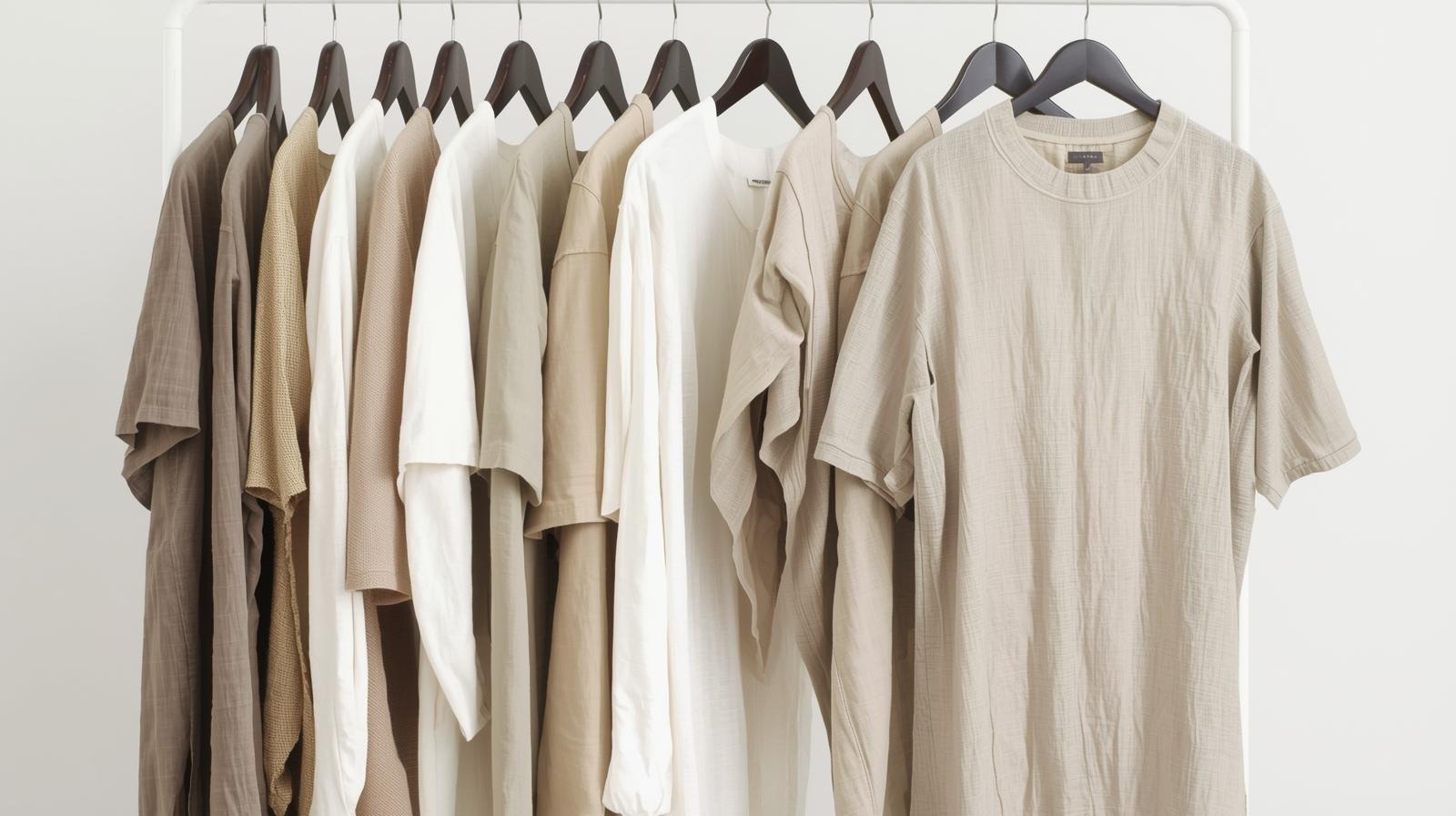 natural fibers wool and cotton clothing