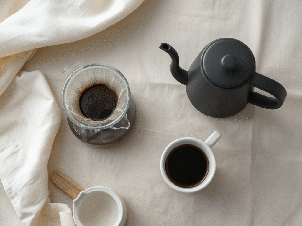 Microplastic free coffee makers