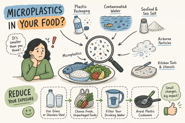 How Microplastics Get Into Your Food (And How to Reduce It)